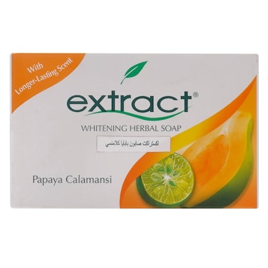 Extract Papaya Calamansi Whitening Herbal Soap 125g
