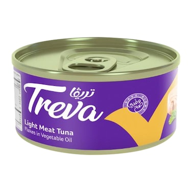 تريفا تونة خفيفة، شرائح في زيت نباتي، 80 جرام