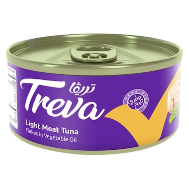 تريفا تونة خفيفة، شرائح في زيت نباتي، 170 جرام