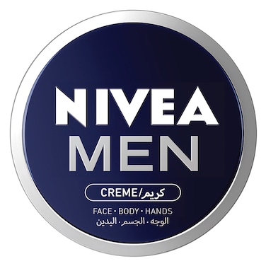 NIVEA MEN Face, Body &amp; Hands Cream Moisturising, Tin 75ml