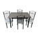 Wood Dining Table - 4 Chairs