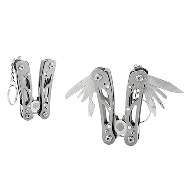 Mega 13-In-1 Stainless Steel Multi-Purpose Tool Set Silver