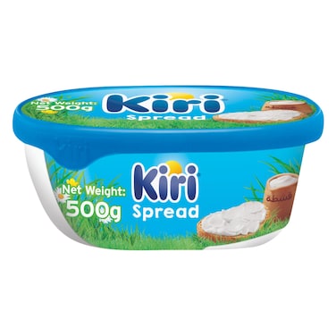 Kiri Cream Cheese Spread, 500g Tub