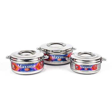 Maxima Orbit Container Set 3 Pieces (2500,3500,5000)ml