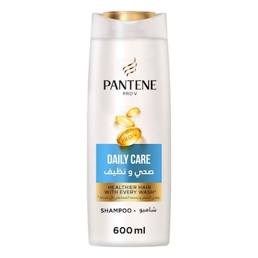 Pantene Pro-V Daily Care 2in1 Shampoo, Healthier Hair with Every Wash, 600 ml