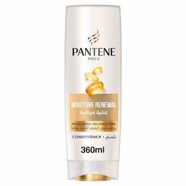 Pantene Pro-V Moisture Renewal Conditioner, Moisturizes the Driest Hair, 360 ml