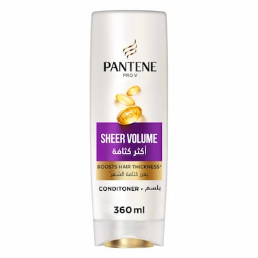 Pantene Pro-V Sheer Volume Conditioner Boosts Hair Thickness 360ml