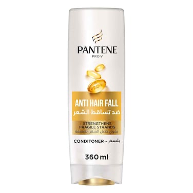 Pantene Pro-V Anti-Hair Fall Conditioner, Strengthens Fragile Strands, 360 ml