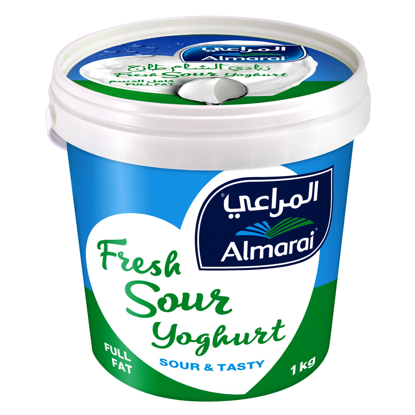 المراعي زبادي الشام كامل الدسم 1 كج