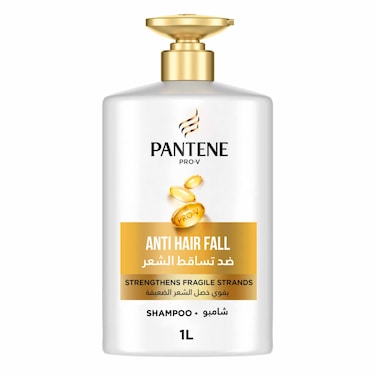 Pantene Pro-V Anti Hair Fall Shampoo for Stronger Hair, 1L
