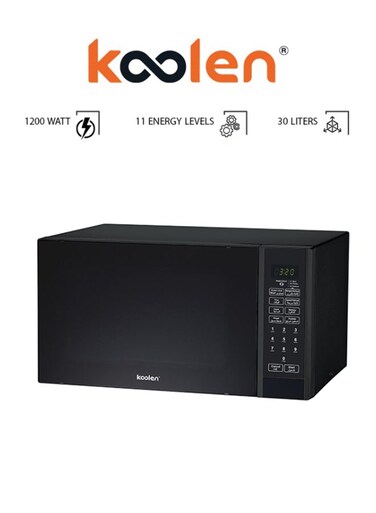 Microwave 30 L 1200 W 802100007 Black
 (Installation Not Included)