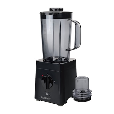 خلاط كهربائي ومطحنة توابل من ريبون، 2 لتر، 650 واط، متعدد الألوان
 (غير شامل التركيب)