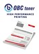 Compatible OBC Printer Toner HP W1107A/W107A Compatible with HP LaserJet MFP 135 and 107 Black printers, print capacity up to 1,000 pages