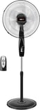 Koolen 50W Standing Fan, 16 Inch Fan Size, Black, 807100023