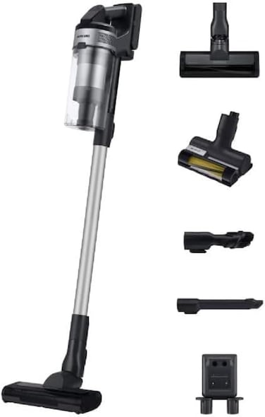 Samsung VS15A60AGR5/WA Jet 65 Pet Electric Broom, 150W Power, Cordless Vacuum Cleaner, Up To 40 Min Battery Life