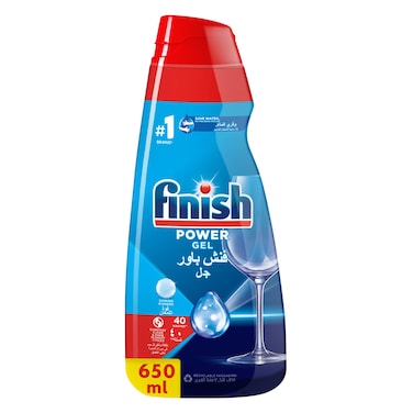 Finish All in One Max Concentrated Dishwasher Gel, Shine and Protect, 650ml