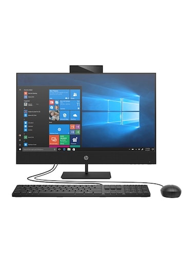 HP ProOne 440 G6 All-In-One 24 Non Touch PC With 23.8 Inch Display, Intel Core i5-10500T Processor, 8GB DDR4 RAM, 256GB SSD, Intel UHD Graphics 630, Window 10 Pro, English, Black