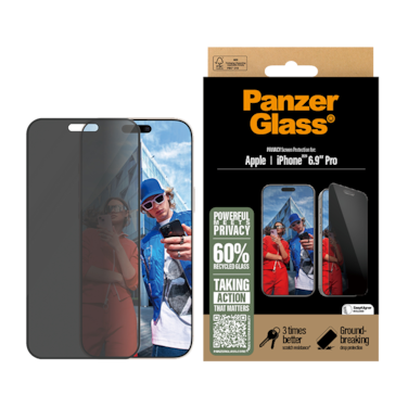 حماية شاشة بانزر جلاس ايفون 16 برو ماكس - شاشة كاملة حفظ الخصوصية