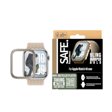 حماية شاشة بانزر جلاس ساعة ابل ووتش سلسلة 10 46 مم - ذهبي