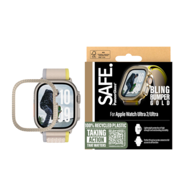 حماية شاشة بانزر جلاس ساعة ابل ووتش الترا 2 49 مم - ذهبي