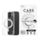 كفر حماية بانزر جلاس CARE مع حامل و يدعم تقنية الماج سيف ايفون 16 - شفاف أبيض
