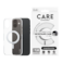 كفر حماية بانزر جلاس CARE مع حامل و يدعم تقنية الماج سيف ايفون 16 بلس - شفاف أبيض