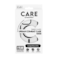 كفر حماية بانزر جلاس CARE يدعم تقنية الماج سيف ايفون 16 برو - شفاف إطار أسود