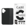 كفر حماية بانزر جلاس CARE يدعم تقنية الماج سيف ايفون 16 - أسود