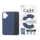 كفر حماية بانزر جلاس CARE يدعم تقنية الماج سيف ايفون 16 - أزرق