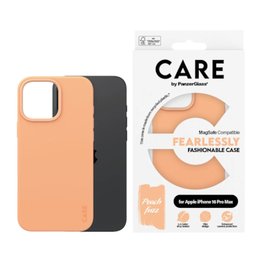 كفر حماية بانزر جلاس CARE يدعم تقنية الماج سيف ايفون 16 برو ماكس - خوخي