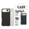 كفر حماية بانزر جلاس CARE فاشيونابل سامبا يدعم MagSafe ايفون 17 اير - أسود