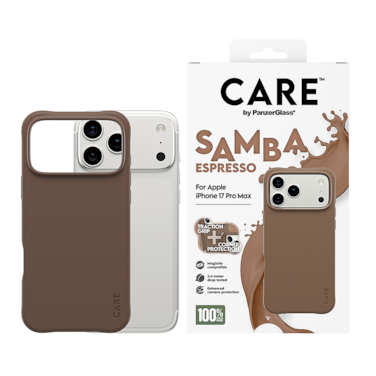 PanzerGlass CARE Fashionable Case Samba with MagSafe iPhone 17 Pro Max - Espresso