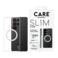 كفر حماية بانزر جلاس CARE نحيف SL1M مع إطار QI أبيض سامسونج جالاكسي إس 26 الترا - شفاف
