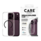 كفر حماية بانزر جلاس CARE اوربان اكسبلورر MagSafe أسود ايفون 18 برو - شفاف