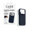 كفر حماية بانزر جلاس CARE فيوجن فابريك MagSafe ايفون 18 برو - أزرق داكن