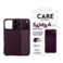 كفر حماية بانزر جلاس CARE سامبا MagSafe ايفون 18 برو ماكس - عنابي