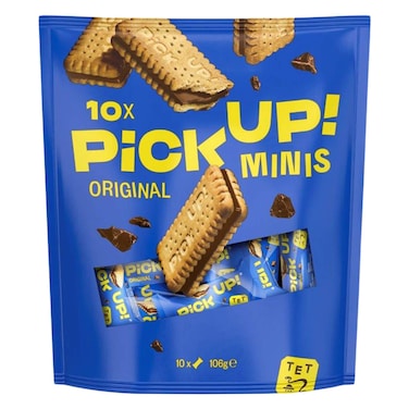 Bahlsen Pick Up! Minis Chocolate Biscuits Bar 106g