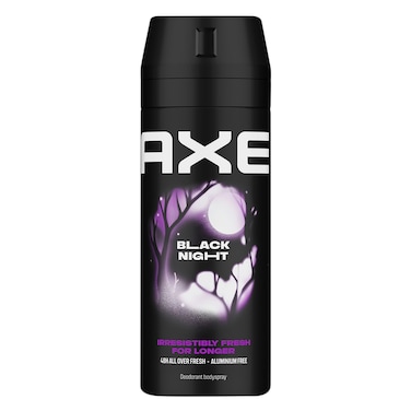 Axe Men Deodorant Body Spray, Black Night,150ml