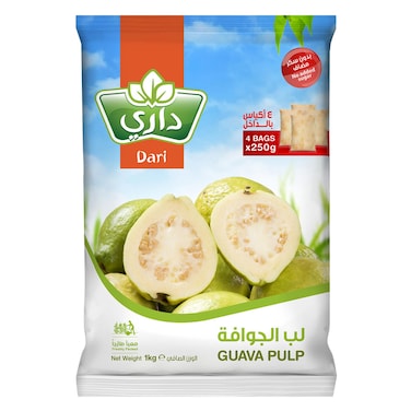 Dari Frozen Guava Pulp 1 Kg