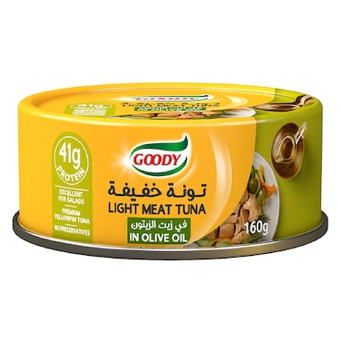 Goody Light Meat Eat Tuna Olive Oil 160g