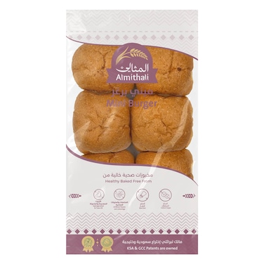 المثالي خبز برجر ميني، بالقمح الكامل 250 جرام