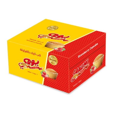 Yaumi Strawberry Cupcake 29g X12