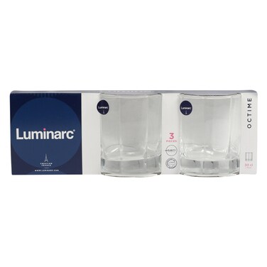 Luminarc Octime High Ball Tumbler 330ml 3 PCS