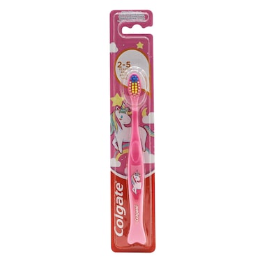 كولجيت - فرشاة أسنان للأطفال بعمر سنتين ناعمة للغاية