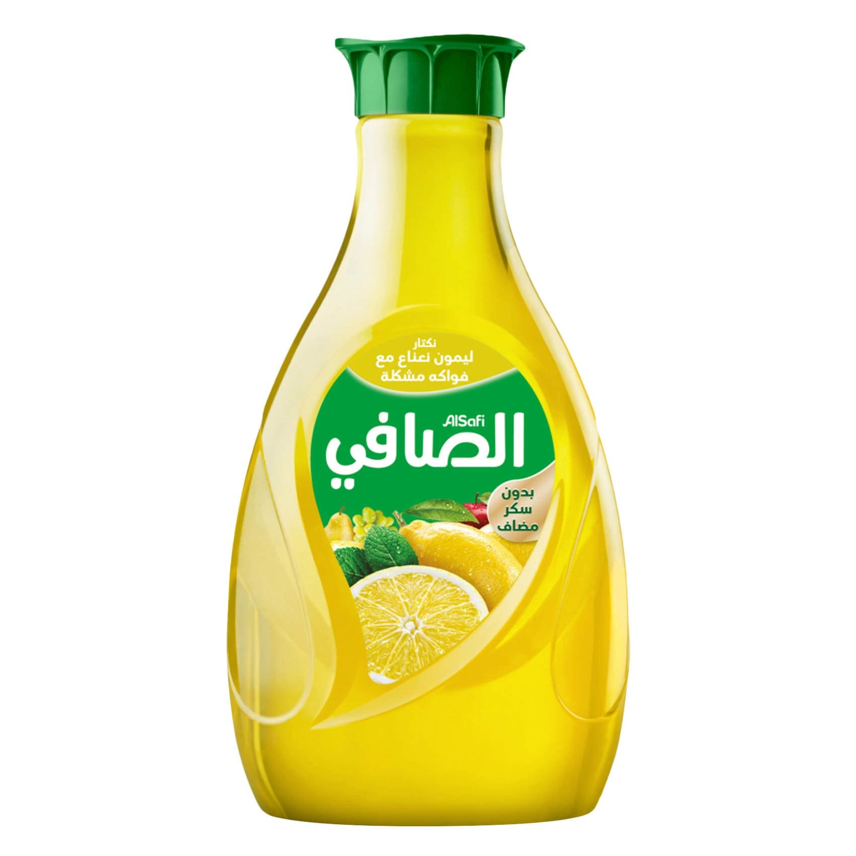 الصافي نكتار ليمون نعناع مع فواكه مشكلة – بدون سكر مضاف 1.5 لتر