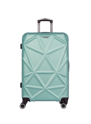 Matrix 8 Wheel Lightweight Hardside 24 inch Luggage Trolley - Green