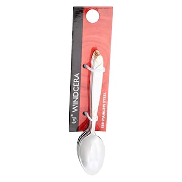 Windcera Sania Coffee Spoon Set 6 Pieces Silver