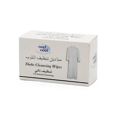 Cool &amp; cool thobe cleansing wipes 12 pieces