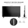 Nikai 65-Inch UHD Smart 4K LED TV with Android OS   Ultra Slim Frame, Smart Apps (Netflix, YouTube), HDMI, USB, Wi-Fi   High-Performance Quad Core Processor, 3840 x 2160   UHD65SLED/UHD65SLED-FL