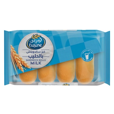 Lusine Sandwich Rolls Milk Bread 200g